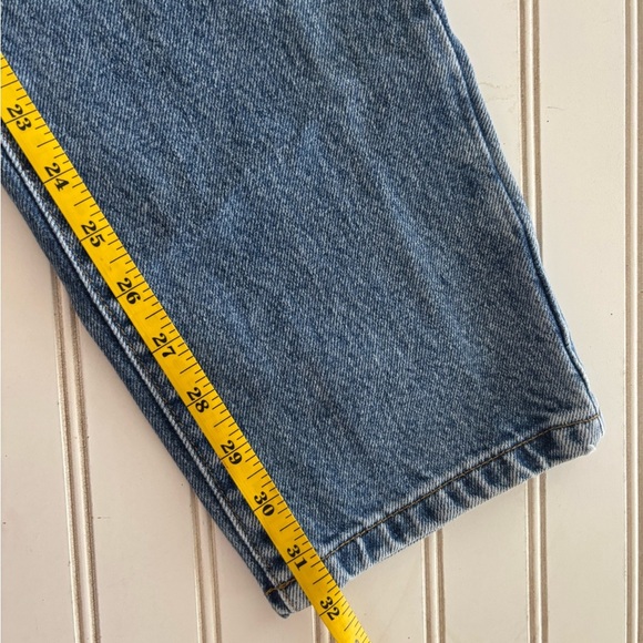 Calvin Klein High Rise Blue Denim Jeans - Picture 11 of 12